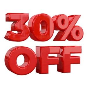 V-Day Sale!! 30% Off Everything!!!